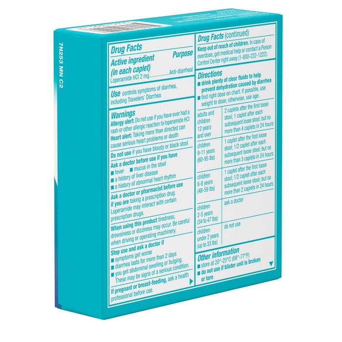 Imodium A-D Caplets - 12ct
