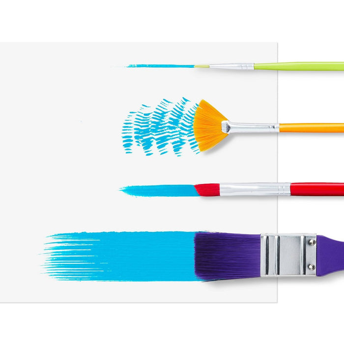 18pc Paintbrush and Palette Set - Mondo Llama