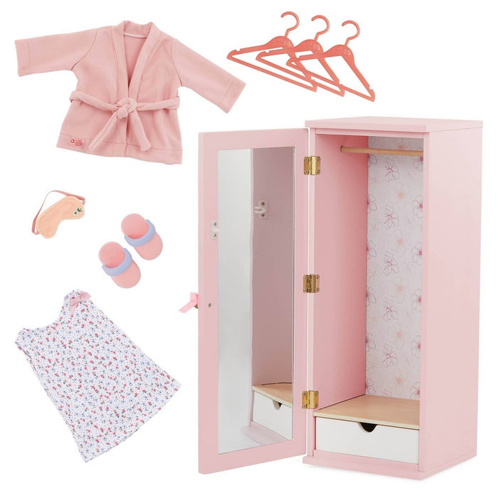 Our Generation Fashion Closet & Outfit Accessory Set for 18" Dolls (LOCAL PICKUP ONLY)