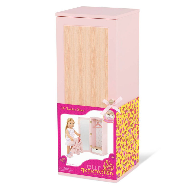 Our Generation Fashion Closet & Outfit Accessory Set for 18" Dolls (LOCAL PICKUP ONLY)