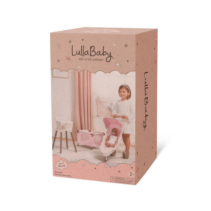 LullaBaby Doll Nursery Accessories Bundle