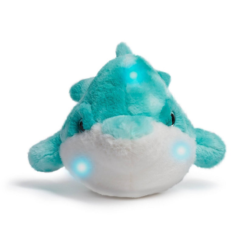 FAO Schwarz 17" Glow Brights LED with Sound Dolphin Toy Plush