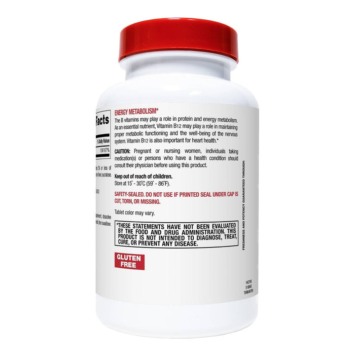 Vitamin B12 2500mcg Quick Dissolve Tablets - Cherry Flavor - 120ct - up & up
