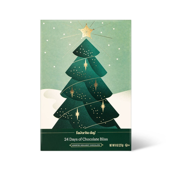 Holiday 24 Days of Chocolate Bliss - 8oz - Favorite Day