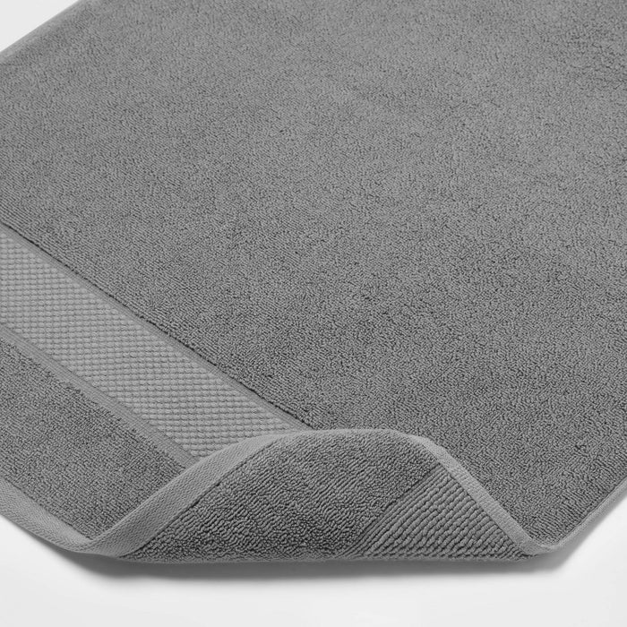 Performance Plus Towel Bath Mat Dark Gray - Threshold