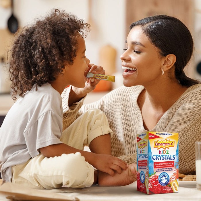 Emergen-C Kidz On-The-Go Immune Support with Vitamin C - Sparkly Strawberry - 28ct