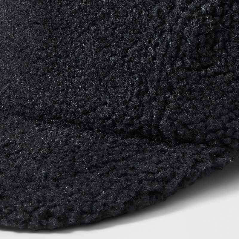 Men's Sherpa 5 Panel Baseball Hat - Original Use Black
