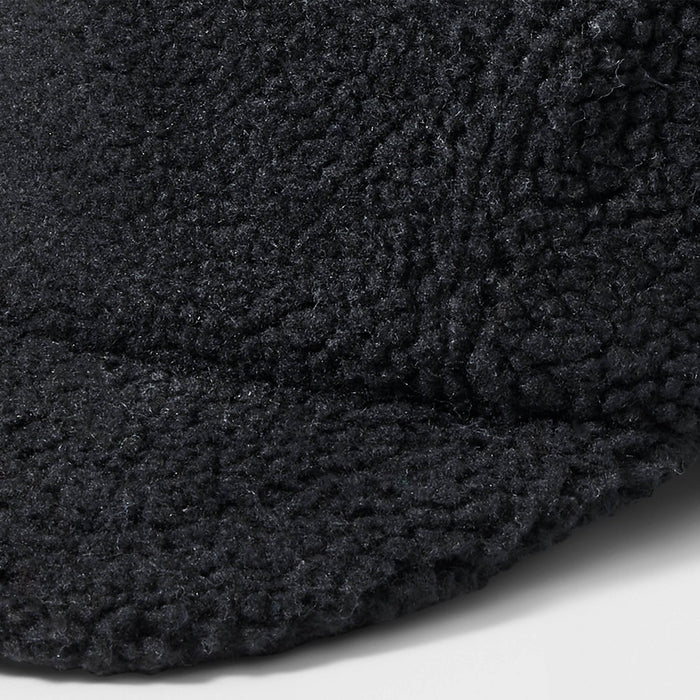 Men's Sherpa 5 Panel Baseball Hat - Original Use Black