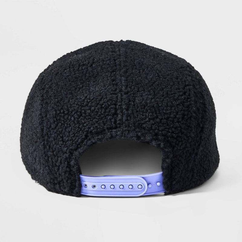 Men's Sherpa 5 Panel Baseball Hat - Original Use Black