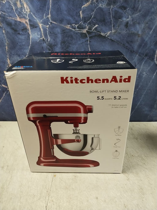 KitchenAid 5.5qt Bowl-Lift Stand Mixer - KSM55 - Empire Red SEE DETAILS (LOCAL PICKUP ONLY)