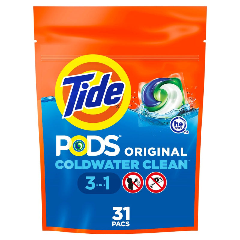 Tide Pods Laundry Detergent Pacs - Original - 27oz/31ct