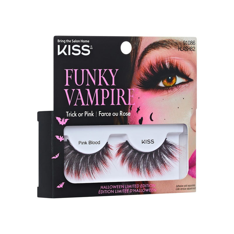 KISS Products False Eyelashes - Black - 2ct