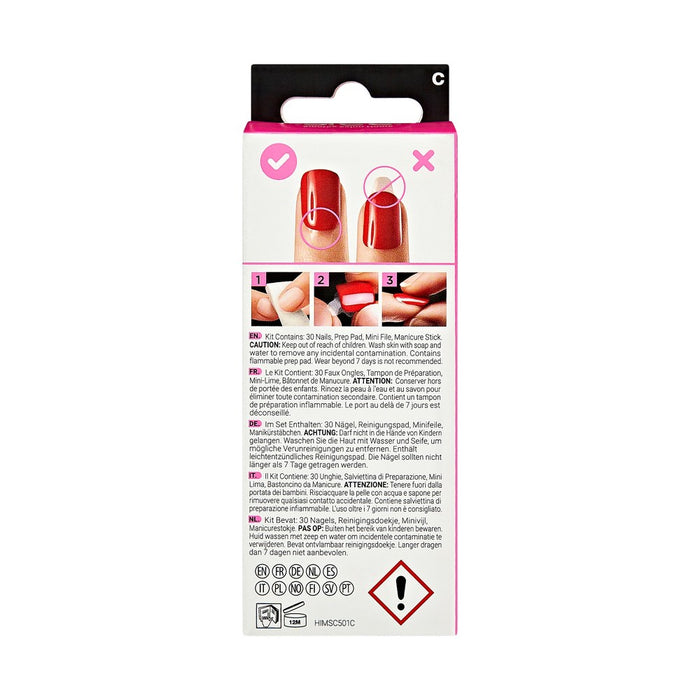 imPRESS Press-On Manicure Fake Nails - Take a Bite - 30ct