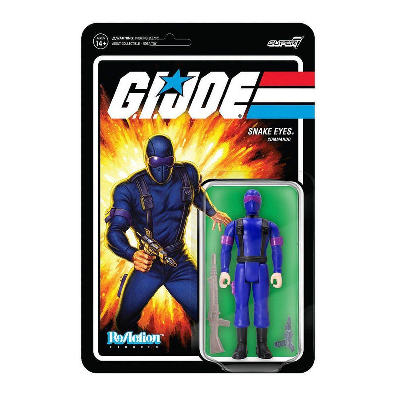 G.I. Joe ReAction Figures Wave 1a - Rah Snake Eyes
