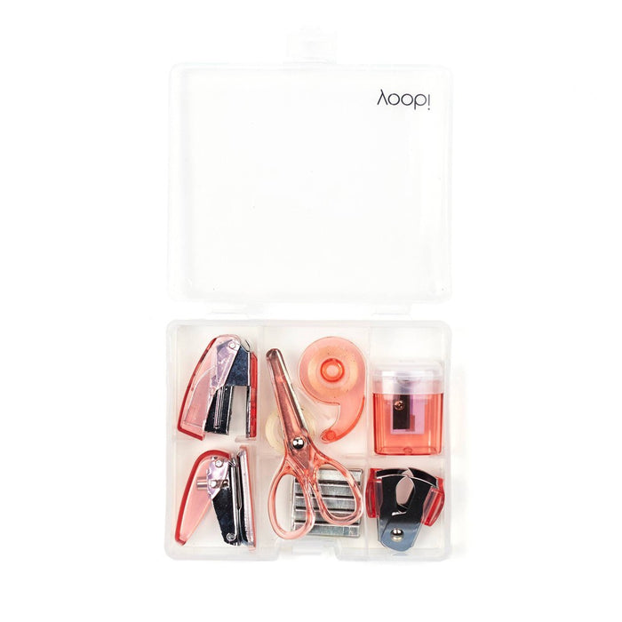 Mini Office Supply Kit - Pink - Yoobi
