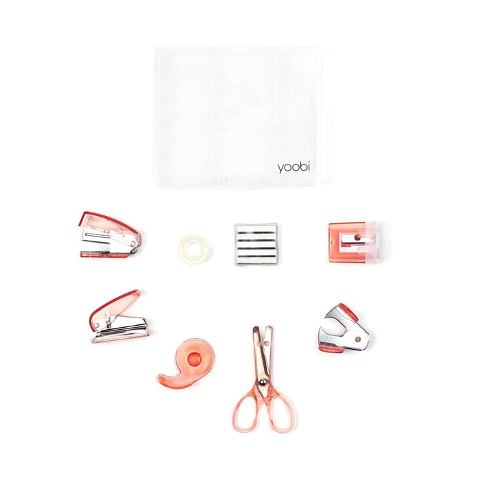 Mini Office Supply Kit - Pink - Yoobi