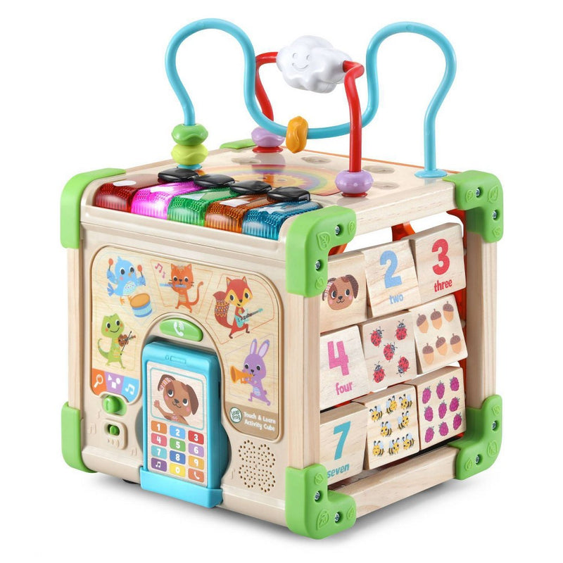 LeapFrog Touch & Learn Wooden Activity Cube