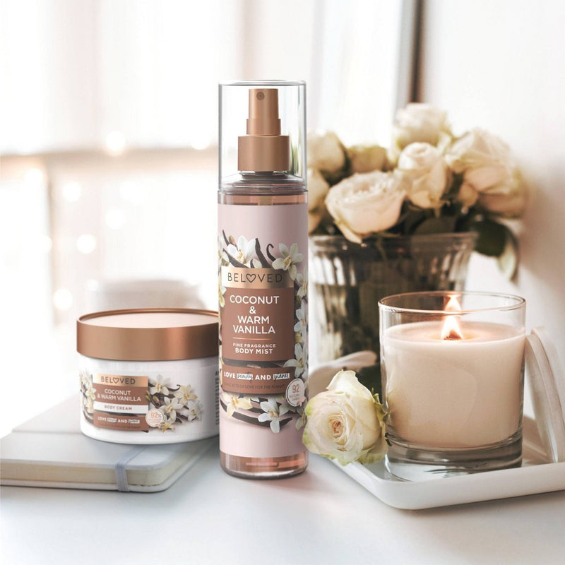 Beloved Coconut & Warm Vanilla Body Mist - 8 fl oz