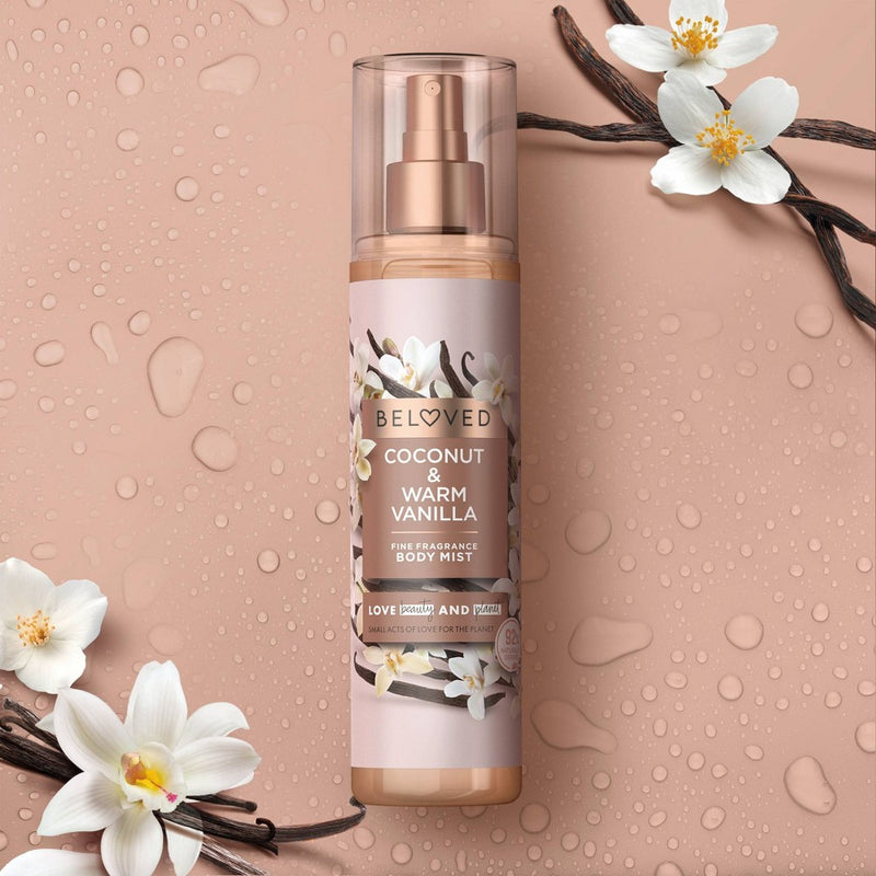 Beloved Coconut & Warm Vanilla Body Mist - 8 fl oz