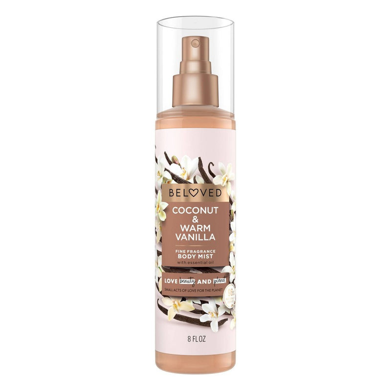 Beloved Coconut & Warm Vanilla Body Mist - 8 fl oz