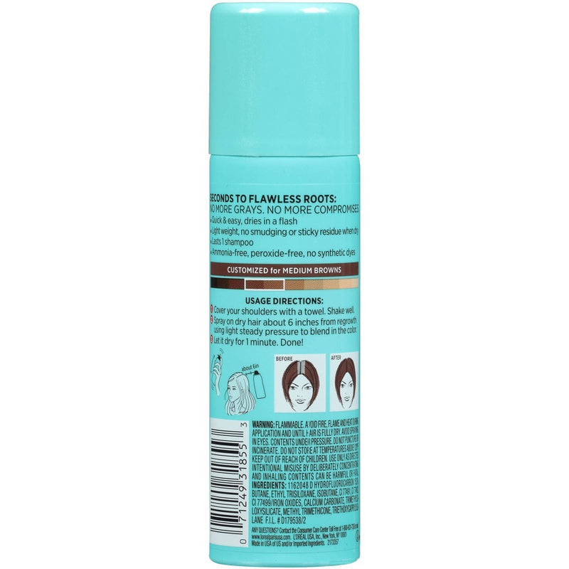 L'Oreal Paris Magic Root Cover Up - Medium Brown - 2.0oz