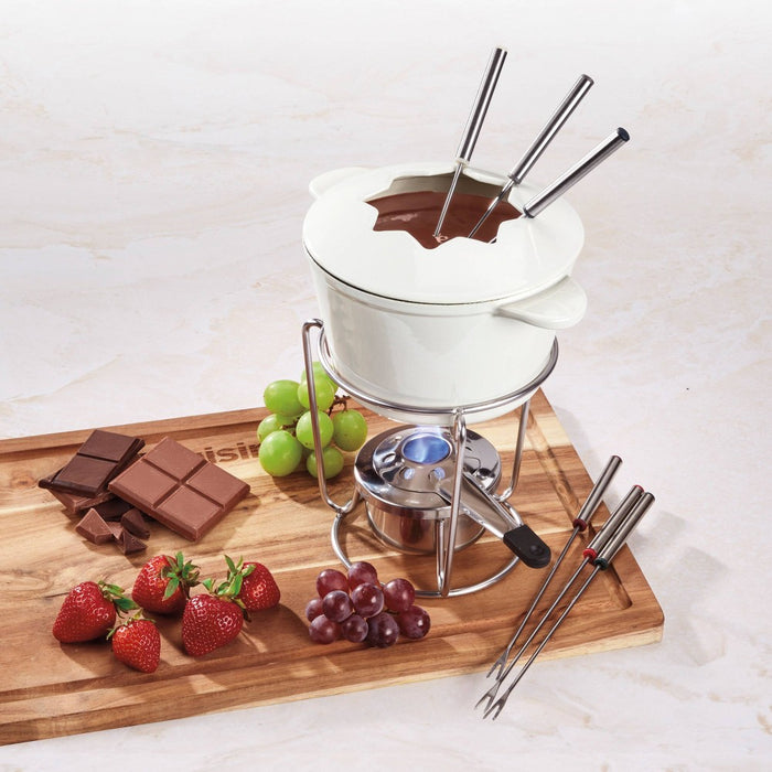 Cuisinart 1.5qt Cast Iron Fondue Maker - Hearth & Hand with Magnolia Cream