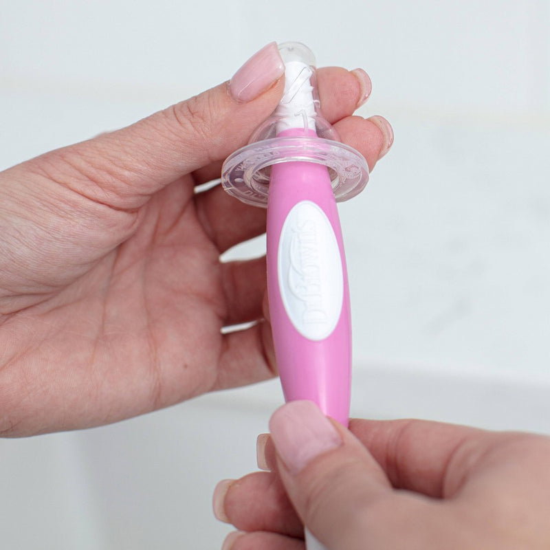 Dr. Brown's Options+ Anti-Colic Baby Bottle Newborn Gift Set - Pink - 0-6 Months