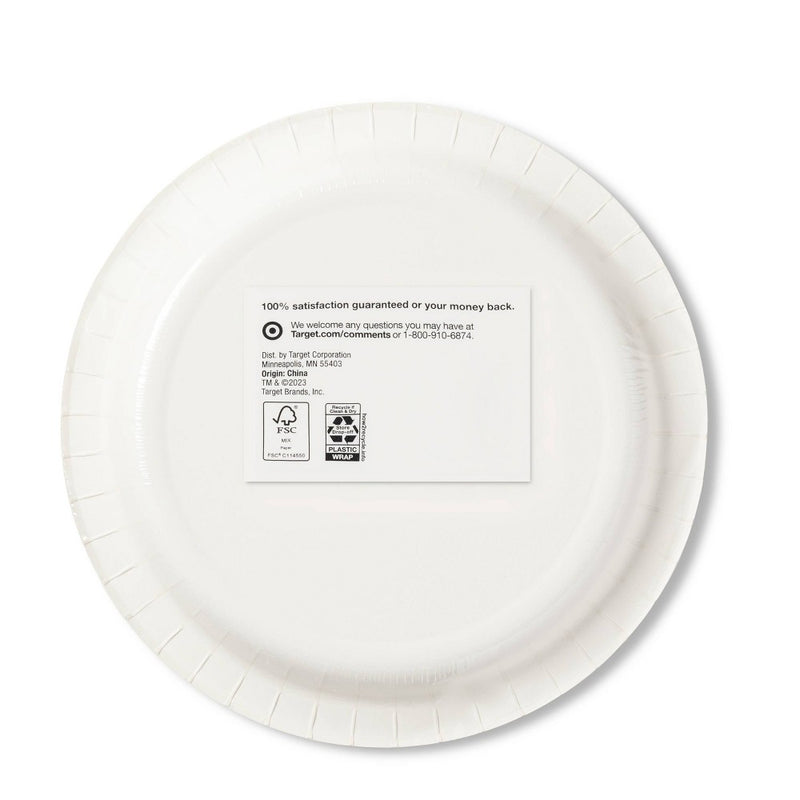 Disposable Plates - Red/White/Blue - 44ct - up & up