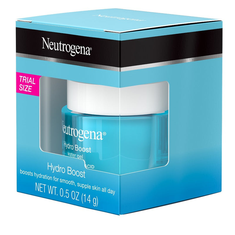 Neutrogena Hydro Boost Hydrating Water Gel Moisturizer with Hyaluronic Acid for Dry Skin - Travel Size - .5 oz