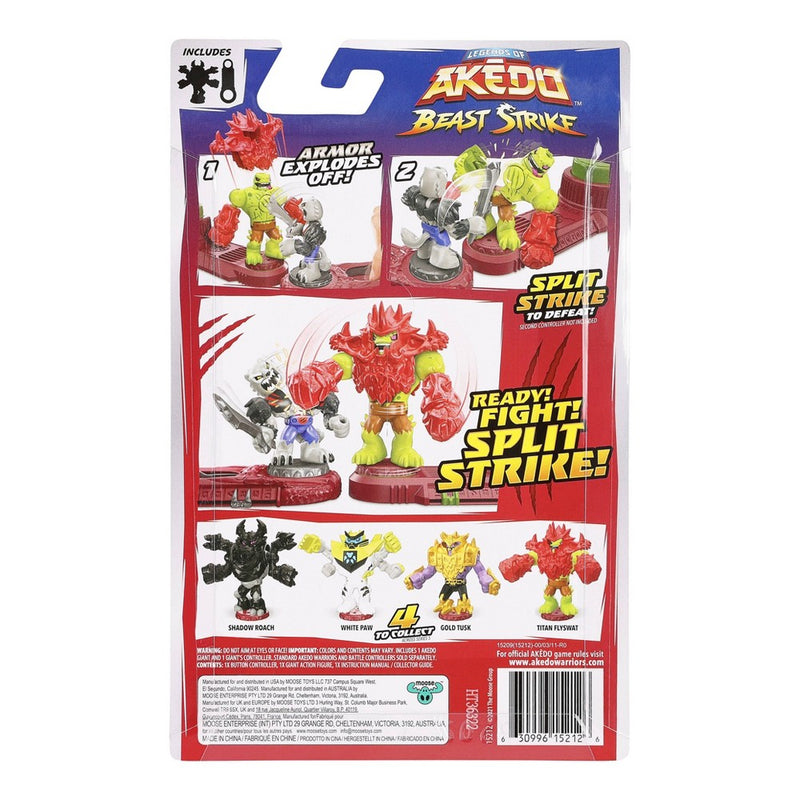 Legends of Akedo Beast Strike Battle Giants Shadow Roach Action Figure