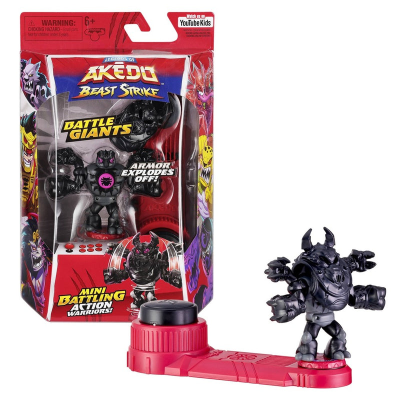 Legends of Akedo Beast Strike Battle Giants Shadow Roach Action Figure