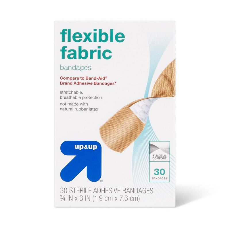 Flexible Fabric Bandages - 30ct - up & up