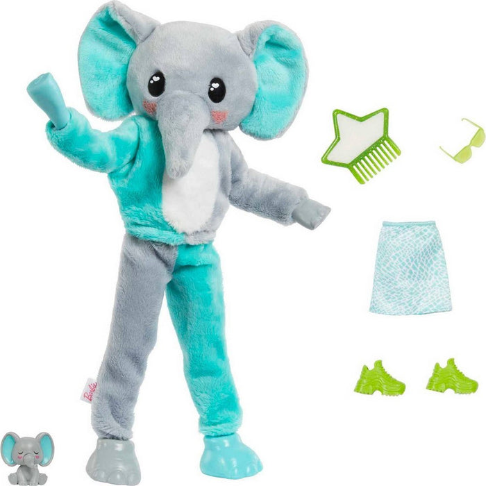 Barbie Cutie Reveal Jungle Series Elephant Doll
