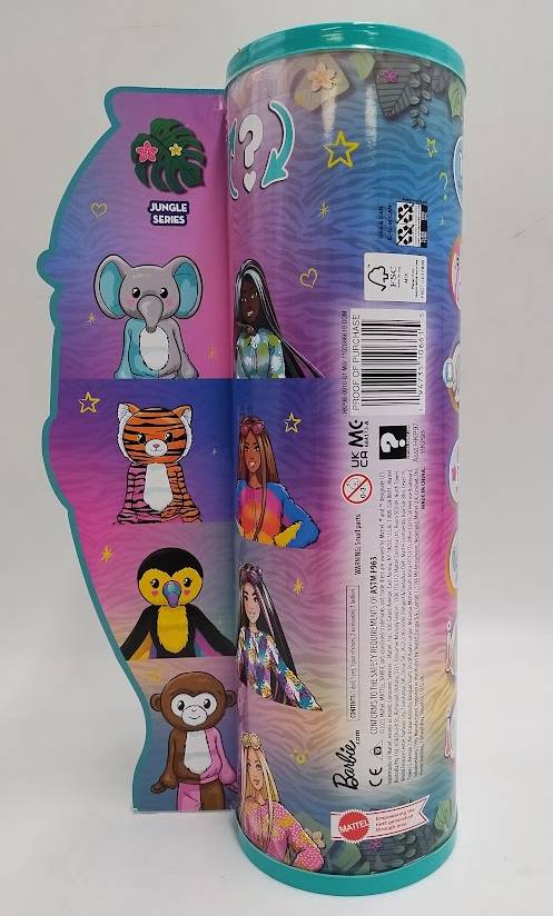 Barbie Cutie Reveal Jungle Series Elephant Doll