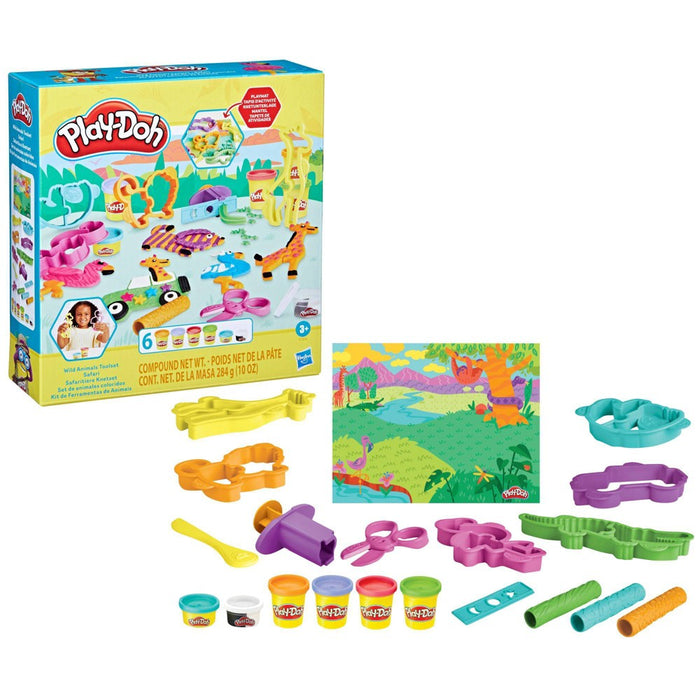 Play-Doh Wild Animals Safari Toolset