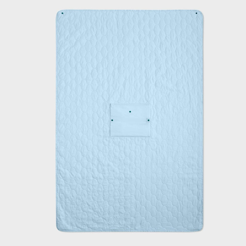 Multifunction Travel Blanket Muddy Aqua - Open Story?