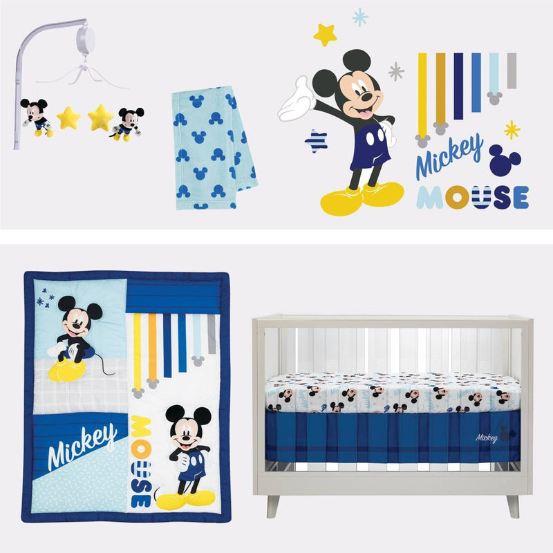 Lambs & Ivy Forever Mickey Mouse Baby Blanket