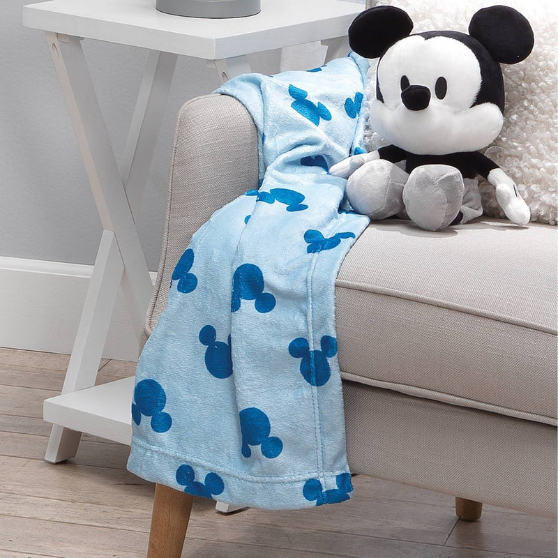 Lambs & Ivy Forever Mickey Mouse Baby Blanket