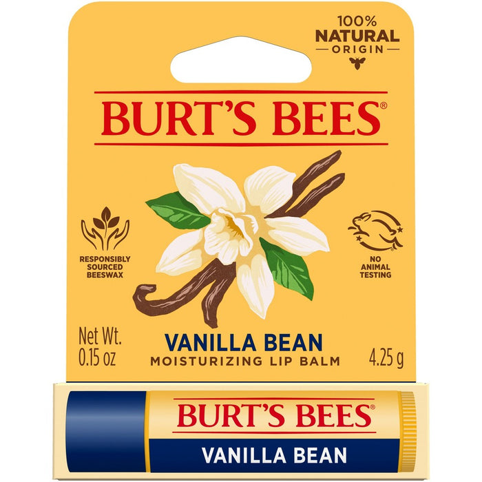 Burt's Bees Vanilla Bean Lip Balm Blister Box - 0.15oz