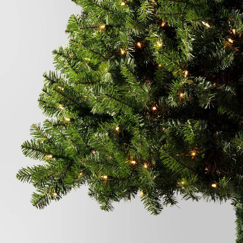 9' Pre-lit Full Alberta Spruce Artificial Christmas Tree Clear Lights - Wondershop (LOCAL PICKUP ONLY)