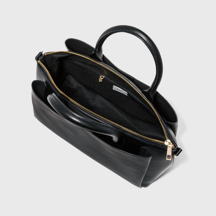 Dome Satchel Handbag - A New Day Black