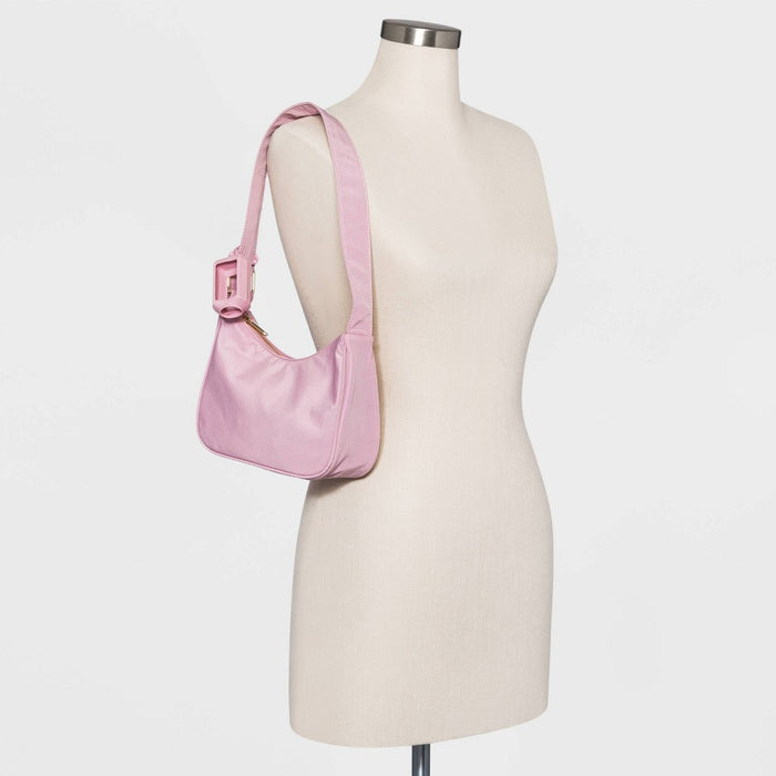 Extended Buckle Shoulder Handbag - Wild Fable Dark Pink