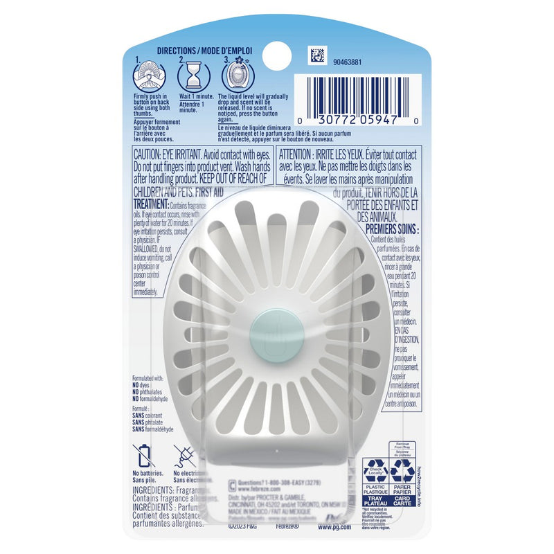 Febreze Small Spaces Air Freshener - Serene Vanilla Sunrise - 0.25 fl oz