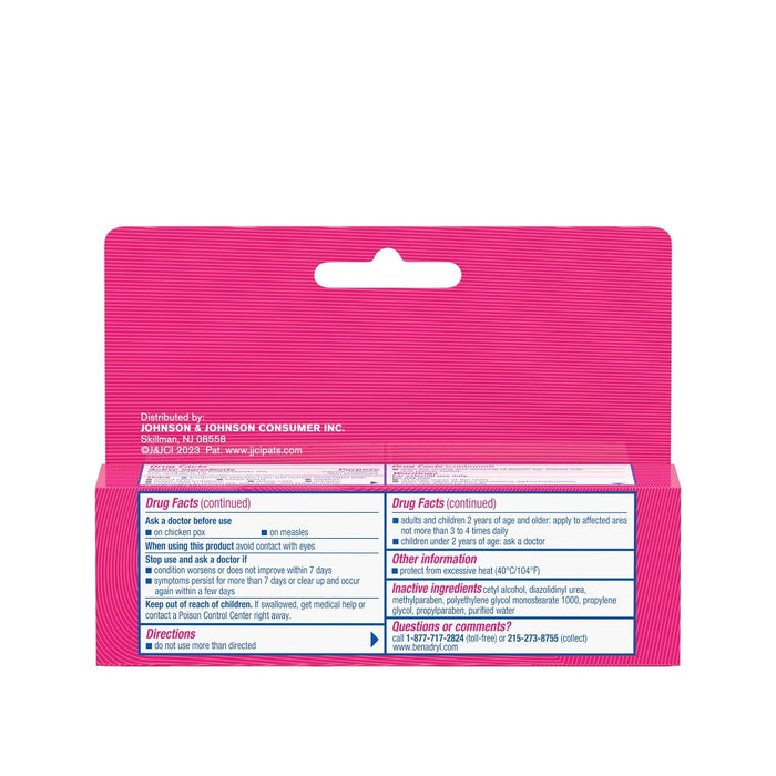 Benadryl Extra Strength Itch Relief Cream Topical Analgesic - 1oz