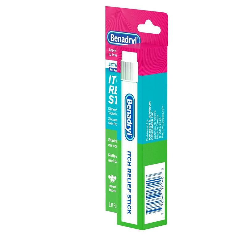 Benadryl Travel Size Extra Strength Itch Relief Stick - .47oz
