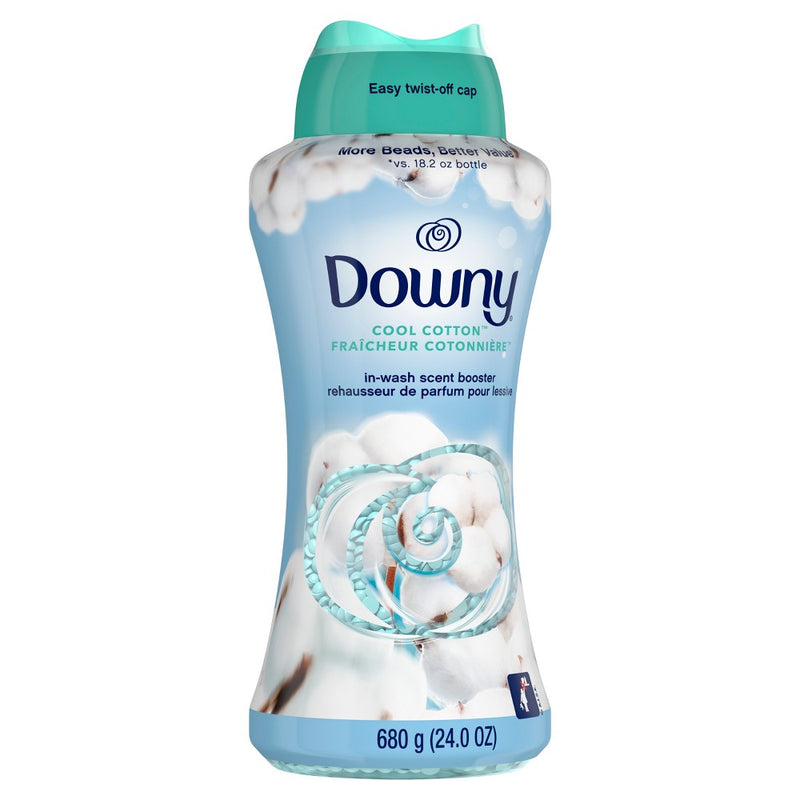 Downy Cool Cotton In-Wash Scented Booster Beads - 24oz