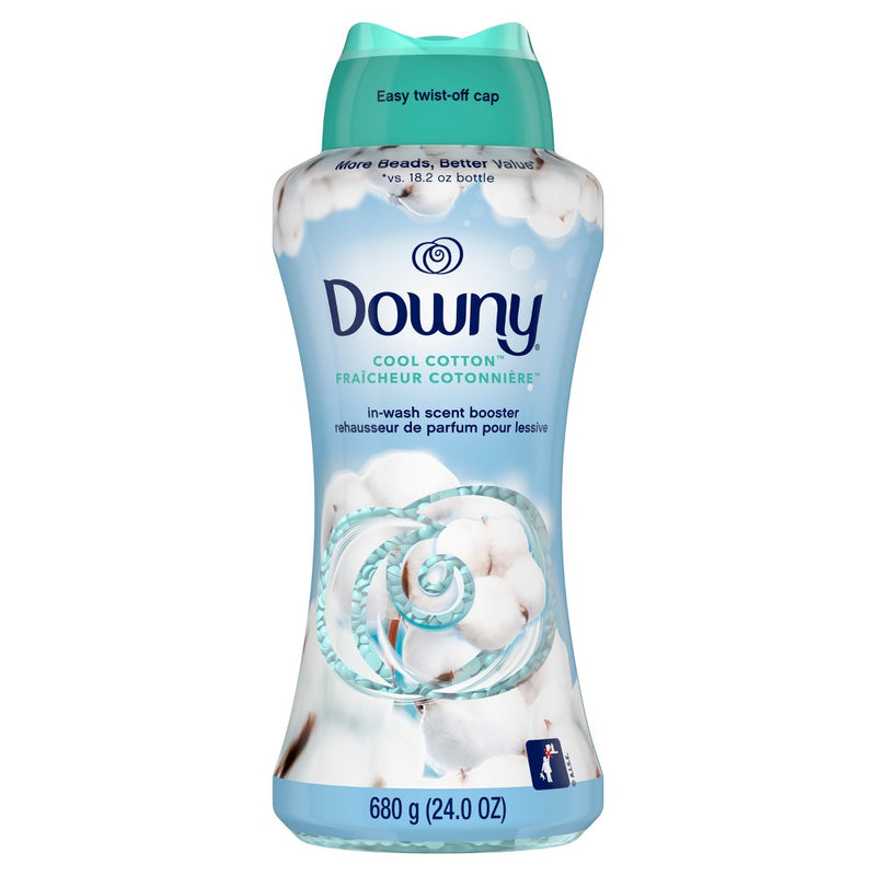 Downy Cool Cotton In-Wash Scented Booster Beads - 24oz