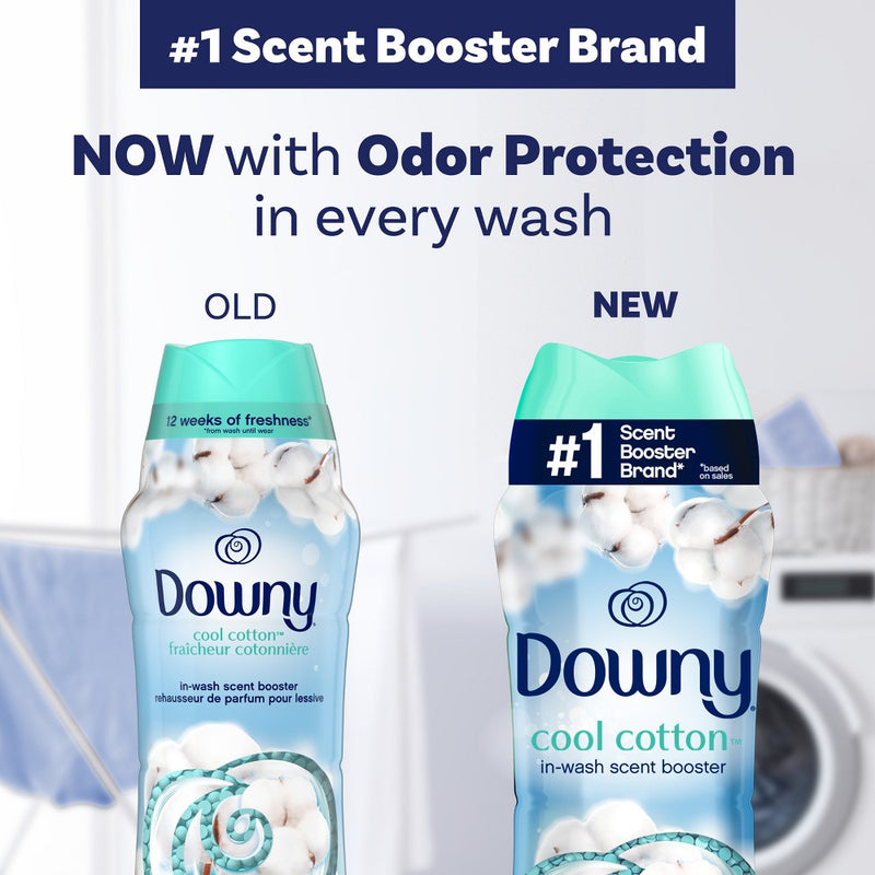 Downy Cool Cotton In-Wash Scented Booster Beads - 24oz