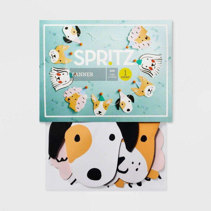 Pet Banner Party Decor - Spritz