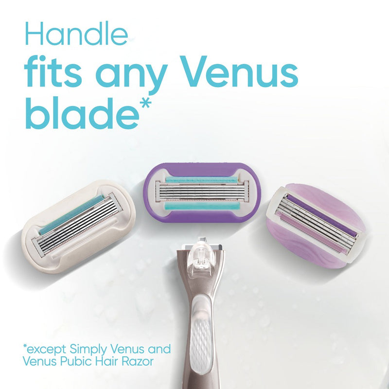 Venus Deluxe Smooth Sensitive Women's Razor Blade Refills - 6ct